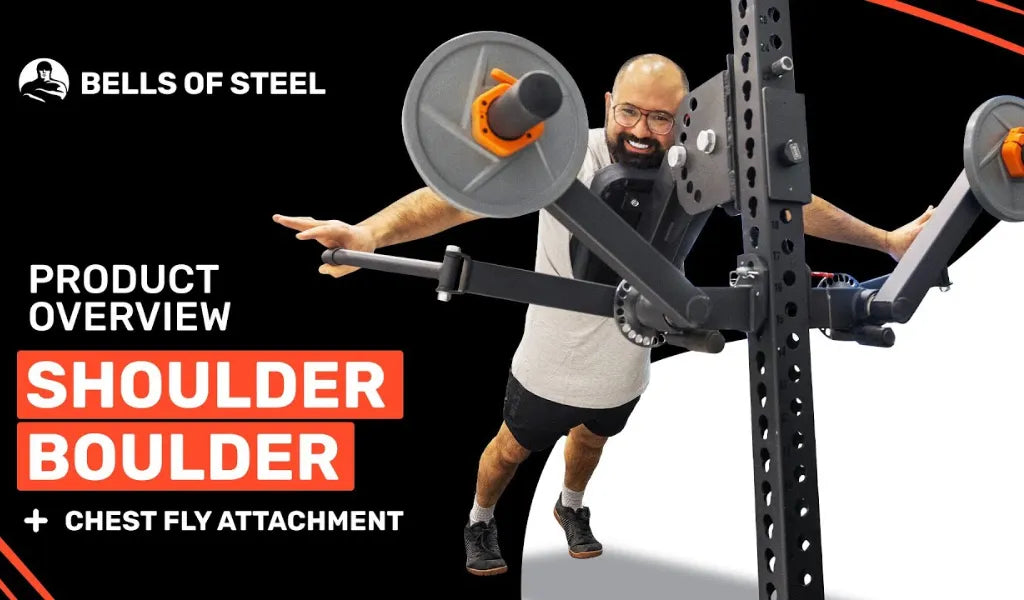 Build Boulder Shoulders with the Shoulder Boulder Rack Attachment