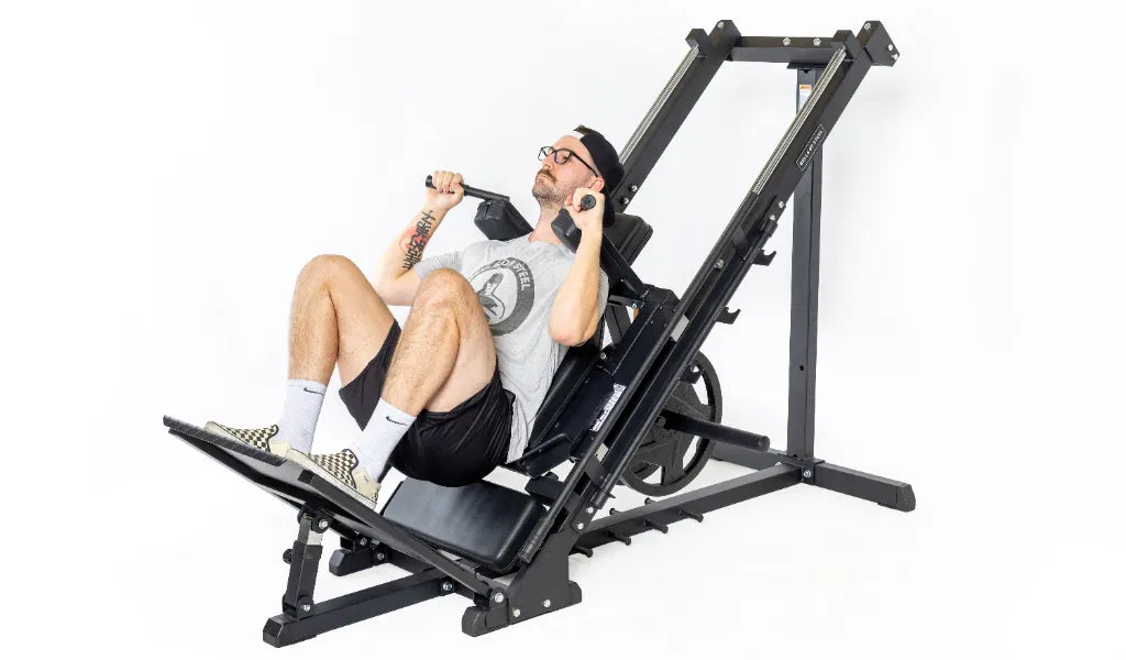 Spring Hack Squat Machine How To Use Hack Squat Machine? – Bells of Steel