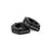 Two black, octagonal Magnetic Clamp Collars by Bells of Steel are shown on a white background, with one collar upright and the other angled. The brand name "BELLS OF STEEL" appears in white on each weight plate collar.