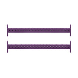 The Hydra Crossmembers by Bells of Steel are two parallel purple metal components with multiple circular holes, similar to those in a power rack, displayed against a white background.