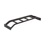 The Bells of Steel Multi-Grip Pull Up Bar, a black metal roof rack ladder with four rungs for vehicle mounting, appears on a white background—perfect for strength training or as an on-the-go workout accessory.