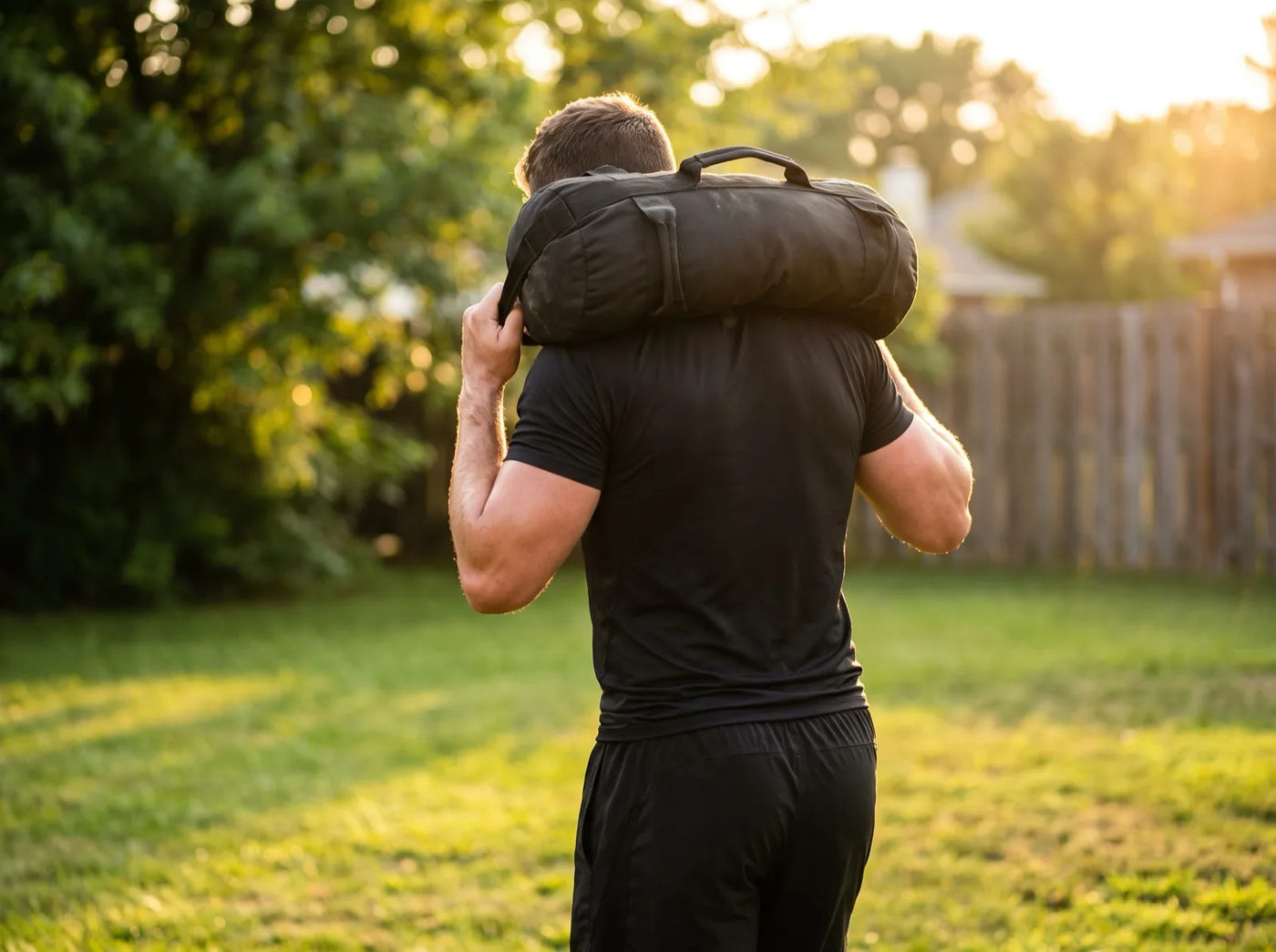 Barbells build numbers. Bags build usable strength.