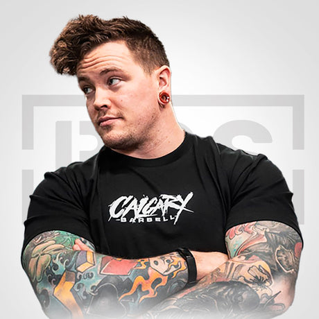 portrait of bryce from calgary barbell
